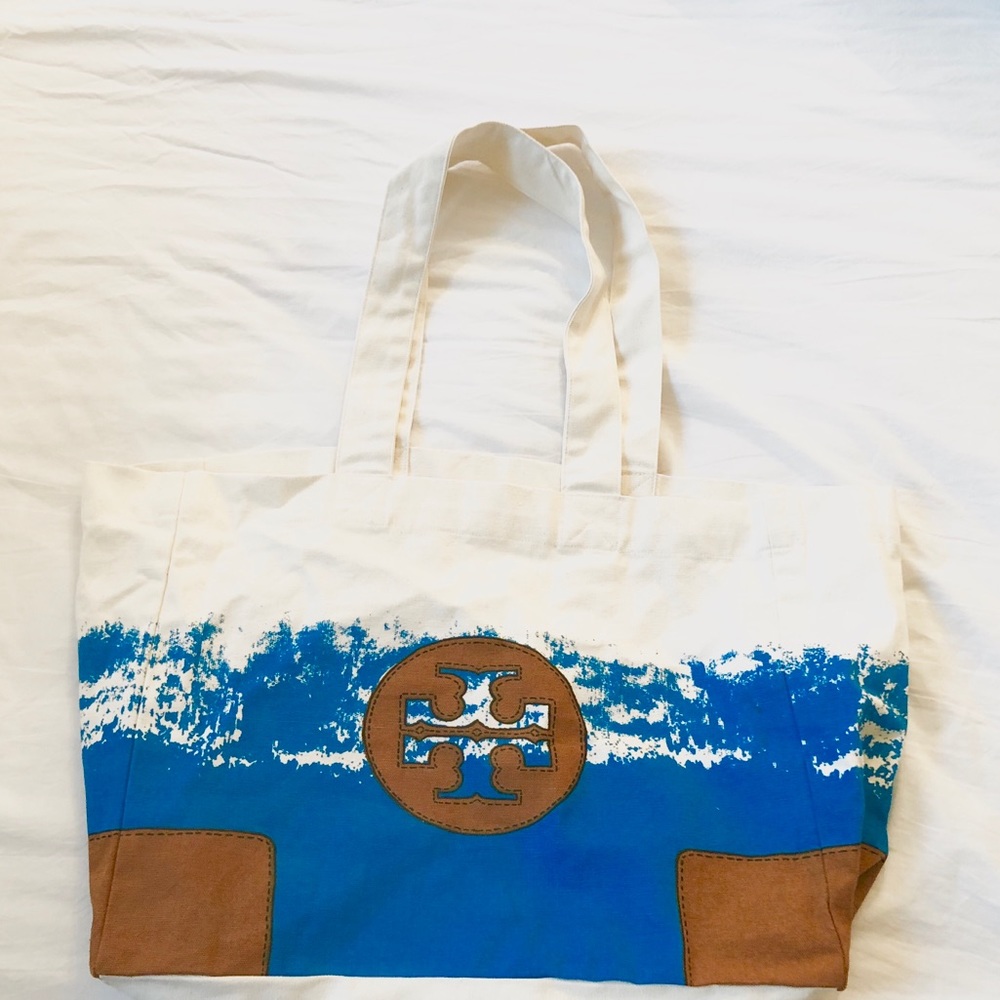 Canvas Tory Burch Tote